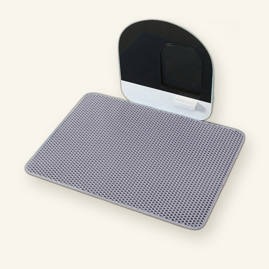 Double-Layer Cat Litter Mat - PawTrap