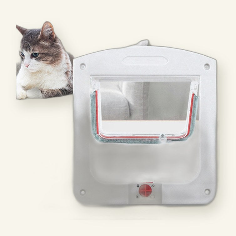 Controllable Two-way Door For Free Entry And Exit Of Pets
